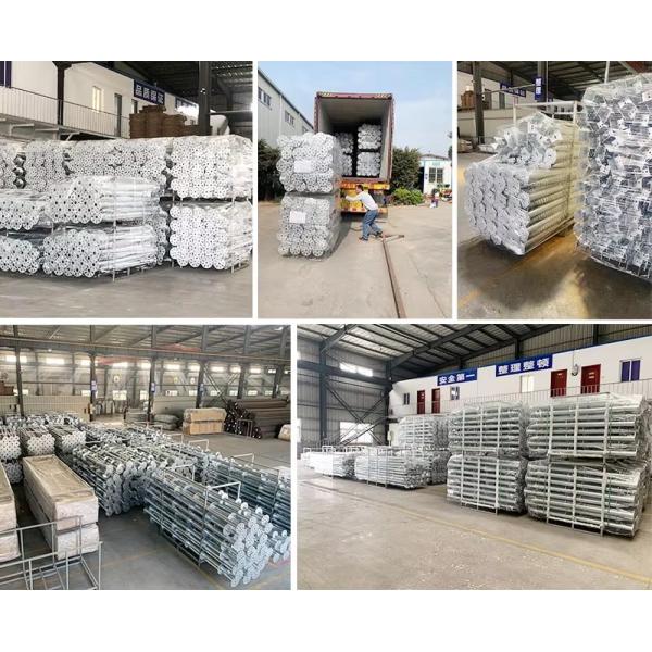 Galvanized Earth Metal Ground Screw Anchor Helical Soil Anchors Hot Sale