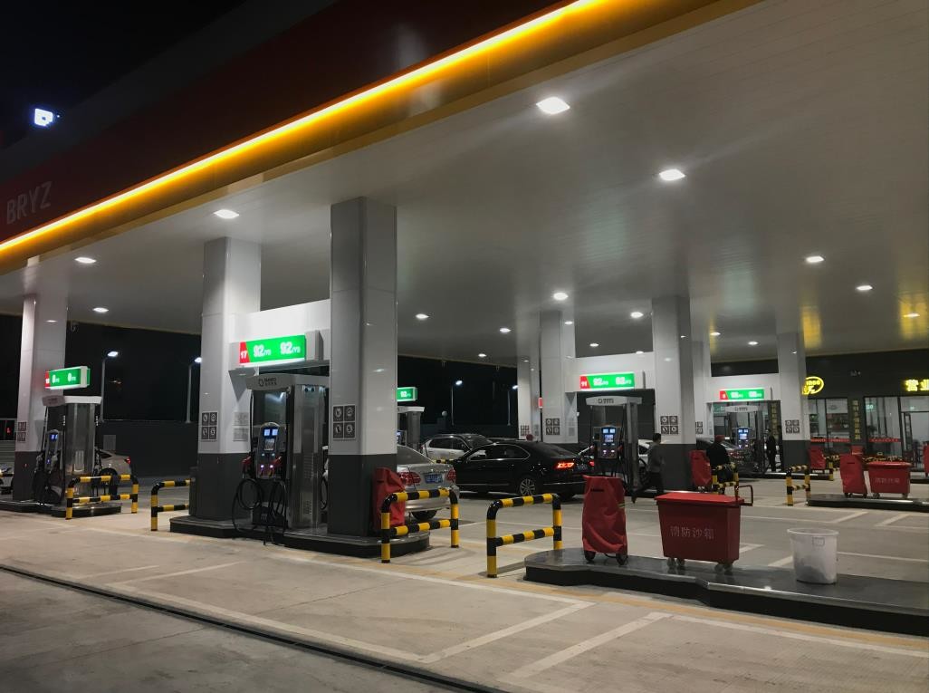 Ip65 Retrofit 150 W Led Canopy Lights Gas Station 160lm/w With Luxeon 5050 Led