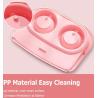Buy cheap Lovely Personalized portable pet dog food water bowl ceramic plastic, Drink Dispenser Dog Cat Feeder Water Bowl, pet bow from wholesalers