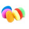 Buy cheap Yellow Green Color Plastic Pan Scourers , Rust Resistant Kitchen Scouring Pads from wholesalers
