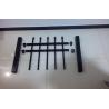 Buy cheap Customized Black Zinc Steel Metal Garrison Fence Panels Maintenance Free from wholesalers