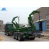Buy cheap 1*40 Feet / 2*20 Feets Sidelifter Container Trailer Max 37000kg With Xcmg Crane from wholesalers