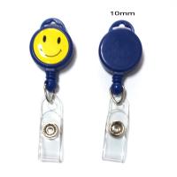 Buy cheap Flat Back Round Lanyard Retractable Badge Reels , Retractable Key Reels product