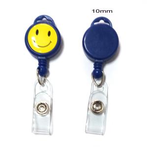 Wholesale Flat Back Round Lanyard Retractable Badge Reels , Retractable Key Reels from china suppliers