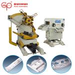 3in1 Nc Automatic Coil Steel Decoiler Straightener Feeder For Plate Metal