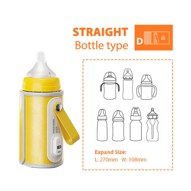 Electric Adjustable Temperature Control Bottle Warmer USB Breast Milk Bag Warmer