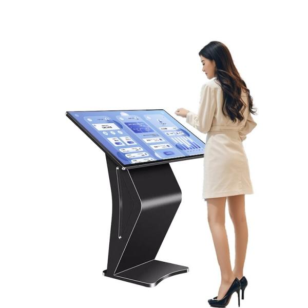 Buy cheap 55 65 Inch Touchscreen Dual System Portable Self Service School Digital Signage from wholesalers