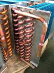Customized Refrigeration Evaporator Coils AC Condenser Fin For Water Chiller