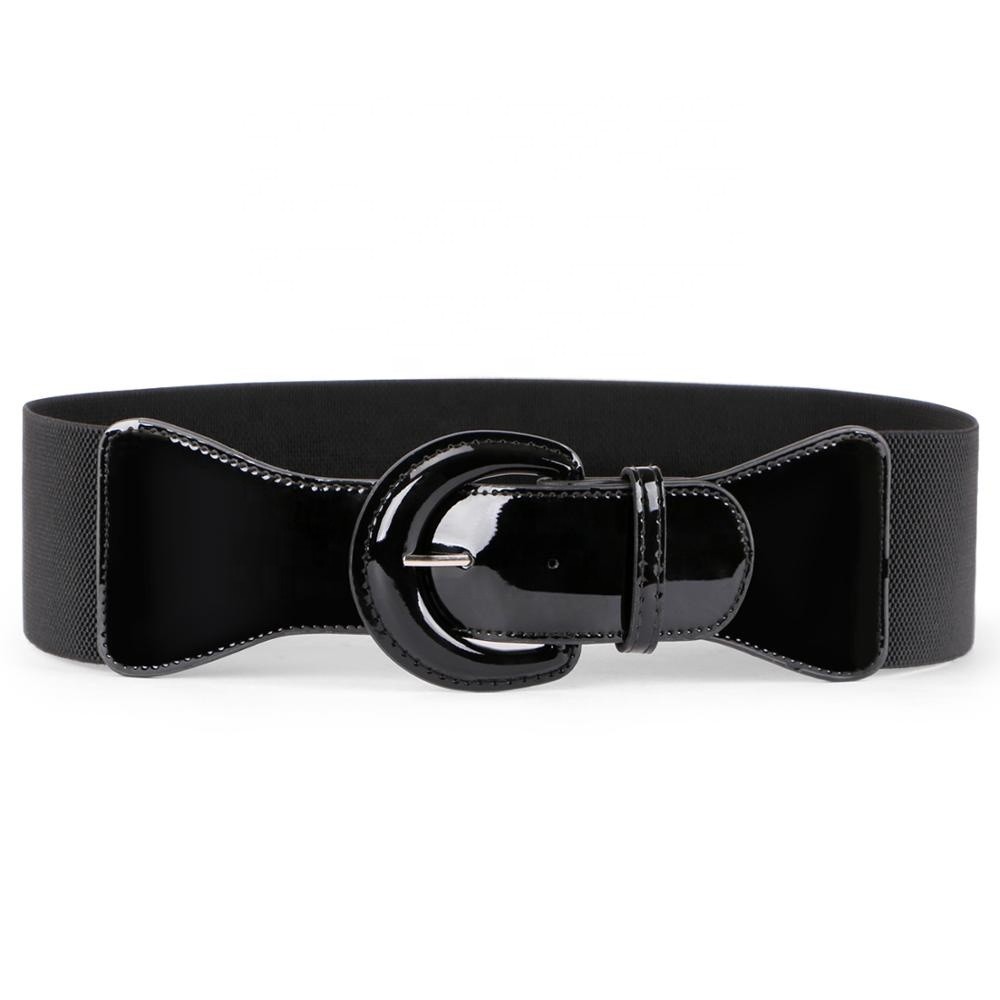 Polyester Women Elastic Belts Dressy 7.4cm Width Fashion