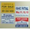 Buy cheap Warning Corflute Plastic Signs Corona Corflute Construction Signs from wholesalers