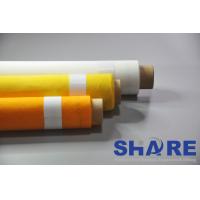 Buy cheap 213 Micron Nylon Screen Printing Mesh Ink Flow Properties For Curved Surface product