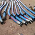 Hydraulic Rubber Flexible Oil Composite Hose Pipe For Water Fuel Truck