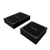 Buy cheap SGS ROHS Two Shades Gray Bracelet Presentation Box Soft Paper Watch Gift Pack from wholesalers