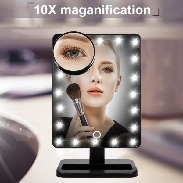 Buy cheap 20LED 360degree Moving Led Strip Lights Around Mirror For Makeup 10x from wholesalers