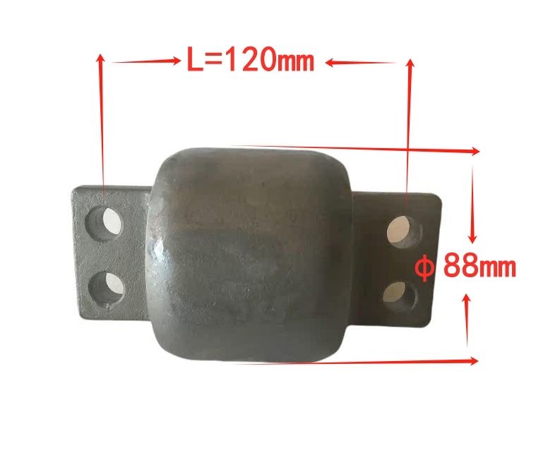 29V55-03530 Bus Spares Parts Thrust Rod Bushing / 4 Hole Ball Joint For King Long & Higer Buses