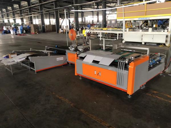 Buy cheap Corrugated Cardboard Box Making Machine Full Automatic Box Folder Gluer from wholesalers