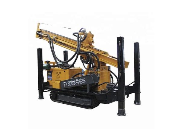 Buy cheap Rotary 300m Water Well Hydraulic Crawler Mounted Drill Rig from wholesalers