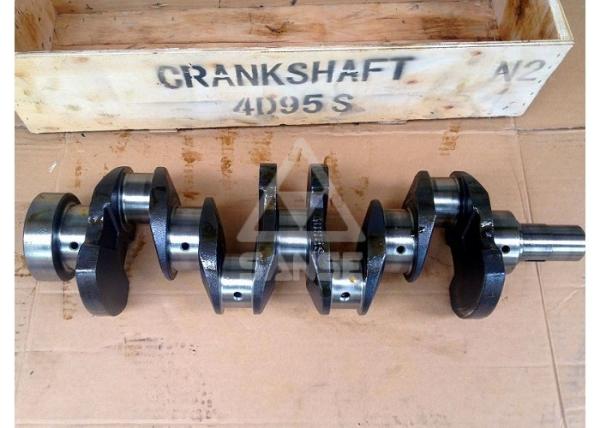 Buy cheap 4D95S Engine Crankshaft , forged steel crankshaft for Komatsu diesel engine parts from wholesalers