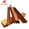 Buy cheap Extrusion Aluminum Door Profile Ultra Thin Anodized Gold Doors Windows from wholesalers