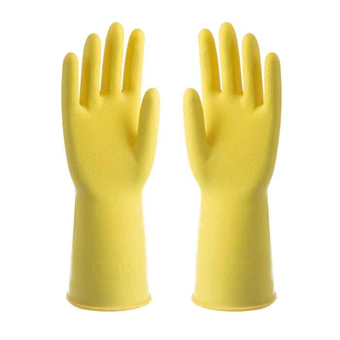 L 300mm 35g-80g 12 Inches Unlined Rubber Gloves