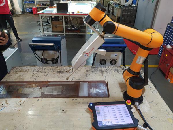 Buy cheap 1000W 200W Fiber Laser Paint Removal Machine With 6 Axis Robot for Auto Cleaning from wholesalers