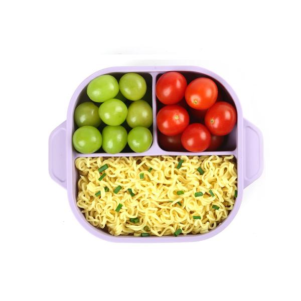 Buy cheap Waterproof Baby Silicone Feeding Bowl Nonslip Tableware Newborn Training With Spoon from wholesalers