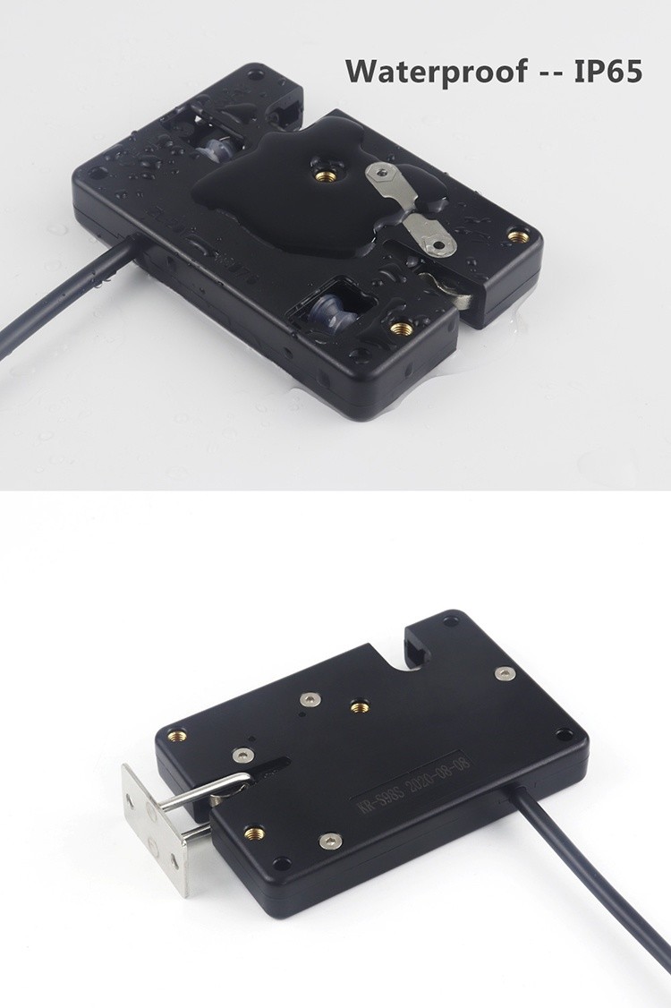 DC24V Electric Motor Lock , ABS Waterproof Electronic Lock