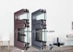 High Insulation Aluminum Window Frame Extrusion Profiles With Dual Thermal Break