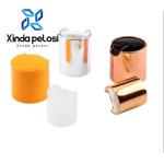 Best Price Brushed Chrome Rose Gold Aluminum Disc Top Cap Cosmetic Bottle Cap On