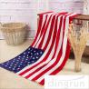 Buy cheap American Flags Artwork Custom Printed Beach Towels Eco Friendly Pure Cotton from wholesalers