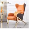 Buy cheap Leisure Lounge Chair, Living Room Lounge Chair, Leather Lounge Chair, High Density Foam, PU Leather Upholstery from wholesalers