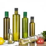 Healthy Lead Free Glass 1000ml 500ml 250ml Empty Oil Bottle with Kitchen Shrink