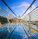 Laminated Glass Bridge Walkway Safety Glass Connecting Walkway