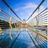 Buy cheap Laminated Glass Bridge Walkway Safety Glass Connecting Walkway from wholesalers