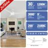 Buy cheap 50 Inch 3 MDF Blade 35W 5 Speeds Remote Control Led Ceiling Fan With Light from wholesalers