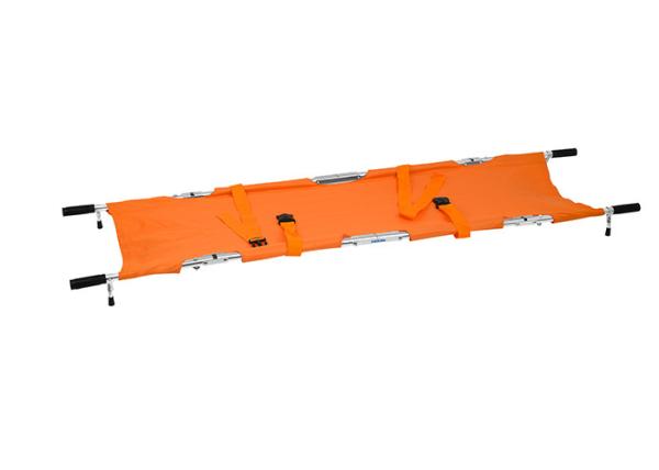 Buy cheap CE Patient Transfer PVC Sheet Adjustable Ambulance Scoop Stretcher from wholesalers