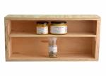 Layered Custom Wood Serving Tray , Wooden Kitchen Tray For Roost T Handle