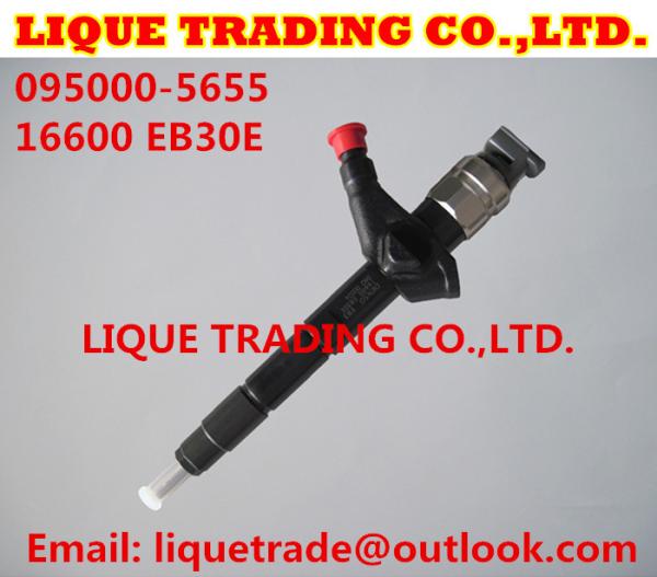 Buy cheap DENSO CR injector 095000-5650,095000-5655 for NISSAN Pathfinder YD25 2.5 16600-EB30E from wholesalers