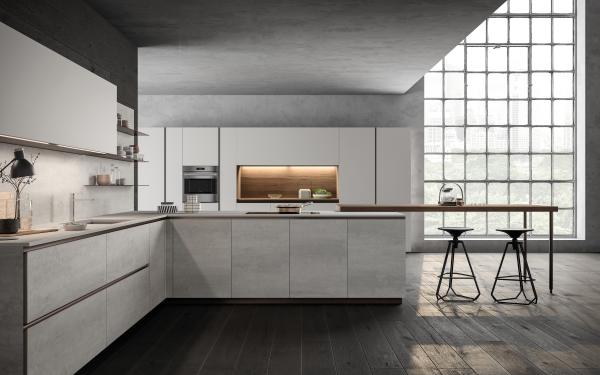 Buy cheap Melamine Customized Kitchen Cabinet Modern Kitchen Cabinet Stainless Steel Sink from wholesalers