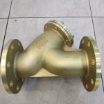 BSPT 200 WOG Brass Y Strainer Valve Medium Temperature BS6755