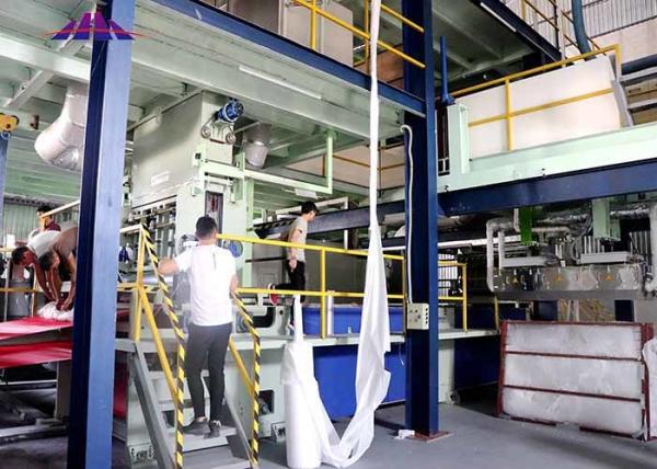 Buy cheap hot selling SMS SMMS PP spunbond composite nonwoven production line from wholesalers