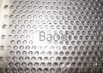 Perforated Stainless Steel Sheet Metal With Round Holes , Perforated Aluminum