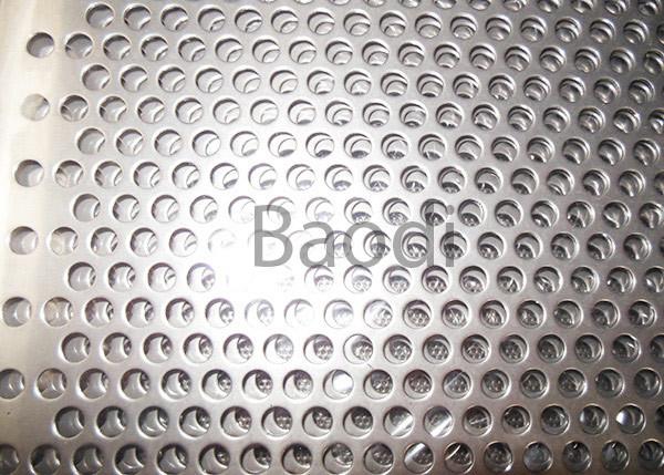 Buy cheap Perforated Stainless Steel Sheet Metal With Round Holes , Perforated Aluminum Sheet from wholesalers