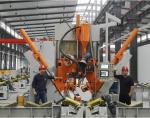 Maximum diameter 500mm 12000mm Light Pole Shut Welding Machine For 5G Communicat