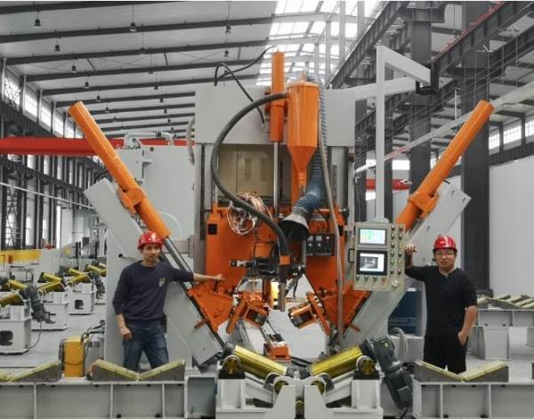 Buy cheap Model HM800-14000 Light Pole Shut-Welding Machine For High Mast Monopole from wholesalers