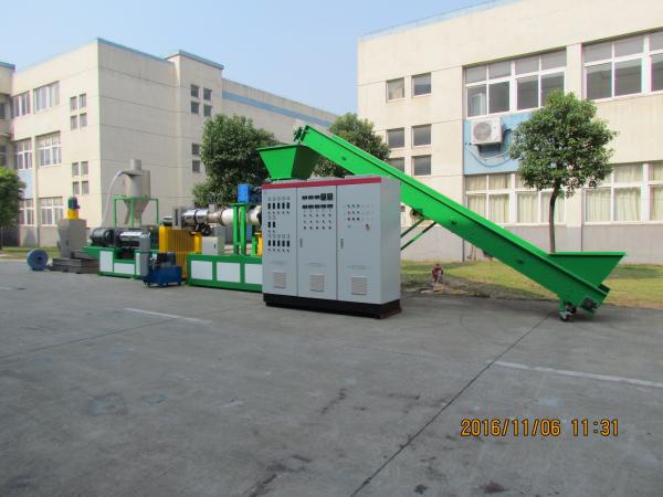 Buy cheap 50Hz Plastic Granulating Machine , PP Woven Industrial Plastic Granulator from wholesalers