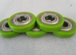Erosion resistant Polyurethane Wheels Industrial Bisque PU Coating With Iron