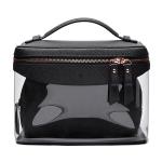 Large Toiletry PVC Cosmetic Bag Organizer Clear Vinyl
