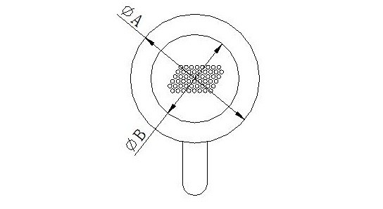 Flat Type Temporary Strainer , 3/4 Inch - 24 Inch Temporary Plate Strainer