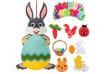Buy cheap 28pcs Detachable Accessories Felt Rabbit Kit Cartoon Sticker Game Set from wholesalers